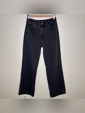 Aritzia Denim Forum The Farrah Hi-Rise Wide jean 27